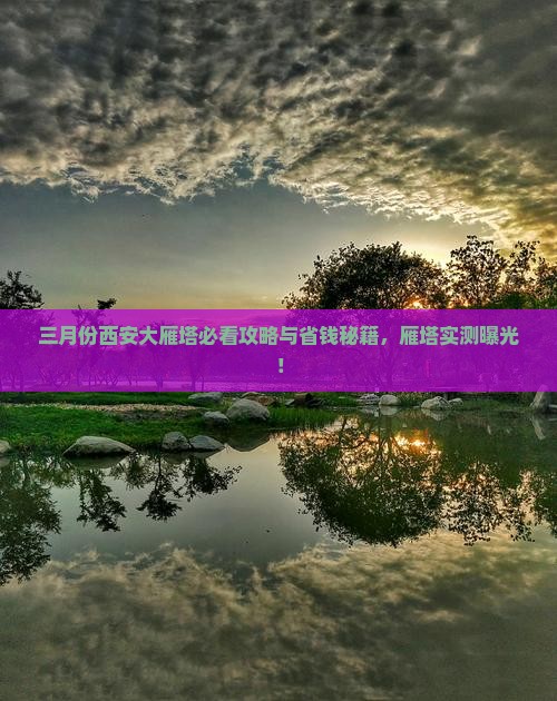 三月去西安大雁塔景点