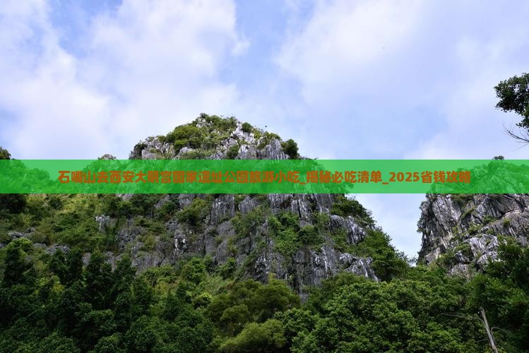 石嘴山去西安大明宫国家遗址公园旅游小吃