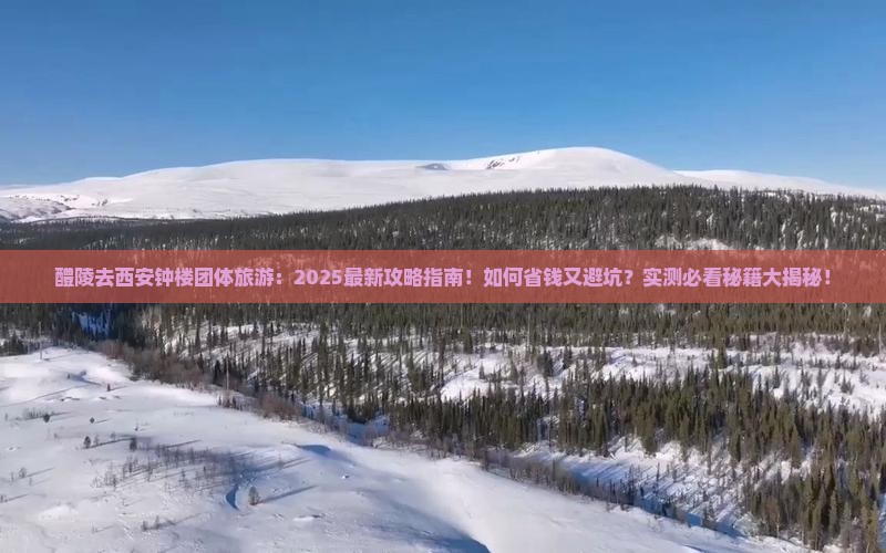 醴陵去西安钟楼团体旅游