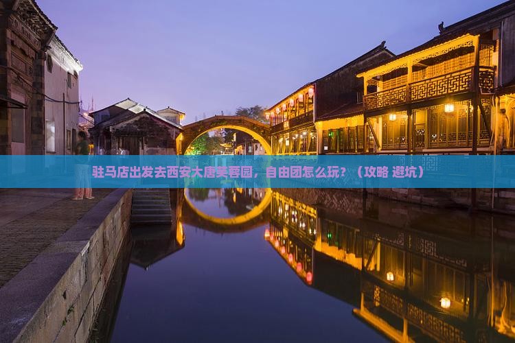 驻马店去西安大唐芙蓉园自由团