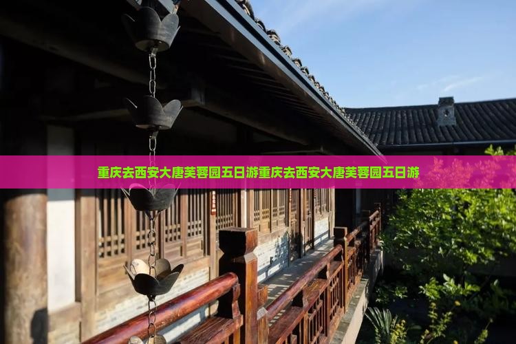 重庆去西安大唐芙蓉园五日游