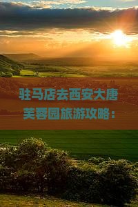 驻马店去西安大唐芙蓉园团体旅游