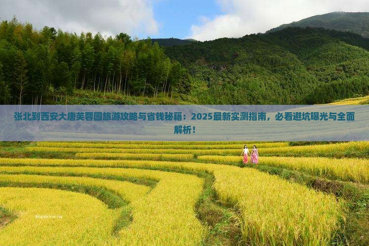 张北到西安大唐芙蓉园旅游