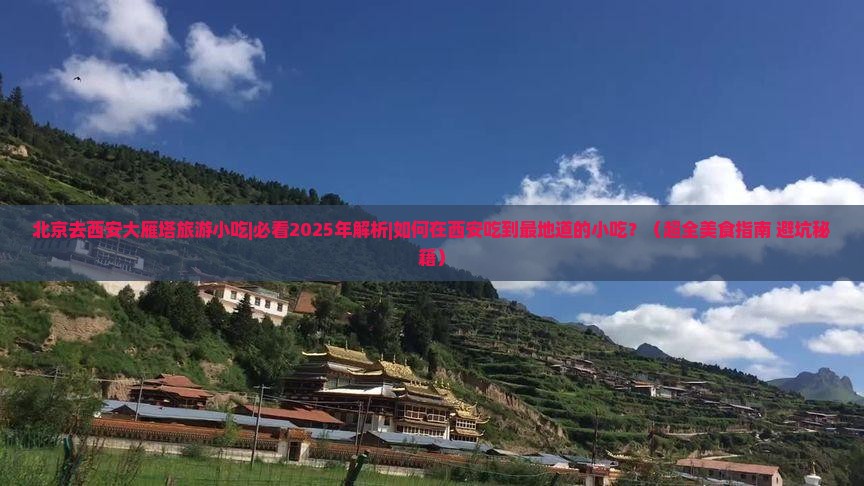 北京去西安大雁塔旅游小吃