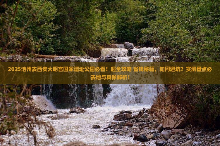 池州去西安大明宫国家遗址公园必去地