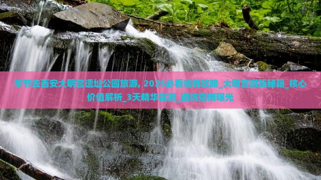 毕节去西安大明宫国家遗址公园旅游