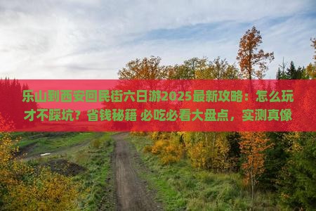 乐山到西安回民街六日游