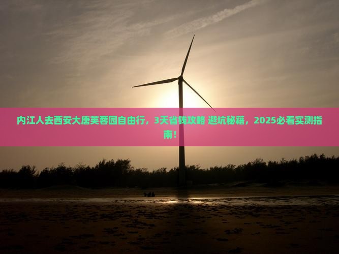 内江去西安大唐芙蓉园自由行