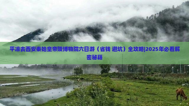平凉去西安秦始皇帝陵博物院六日游