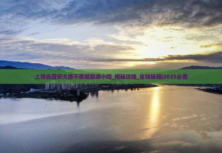 上饶去西安大唐不夜城旅游小吃