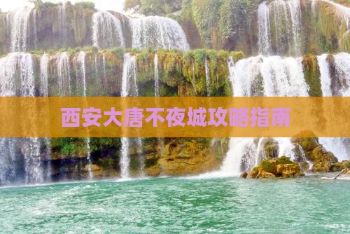 七台河去西安大唐不夜城攻略