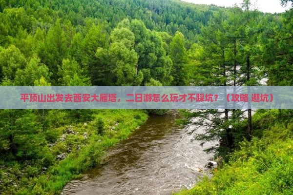 平顶山到西安大雁塔二日游