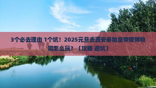 元旦到西安秦始皇帝陵博物院一日游