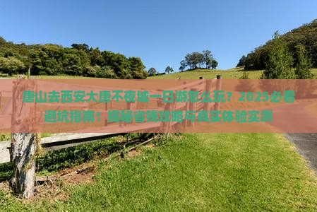 唐山去西安大唐不夜城一日游