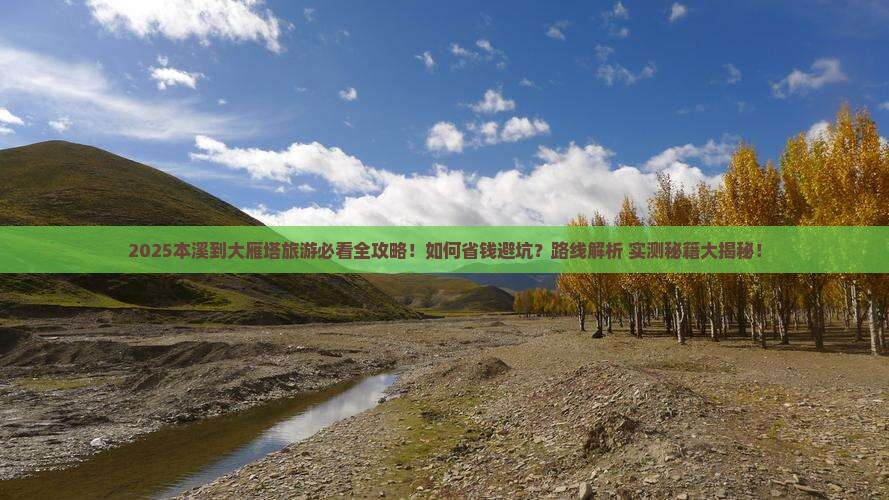 本溪到西安大雁塔旅游