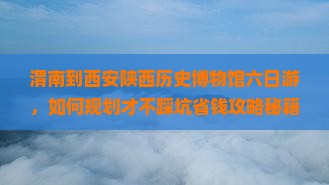 渭南到西安陕西历史博物馆六日游
