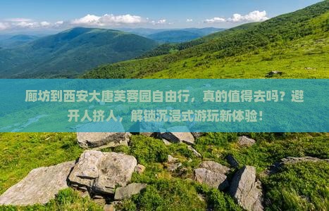 廊坊到西安大唐芙蓉园自由行
