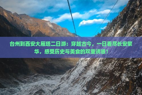 台州到西安大雁塔二日游