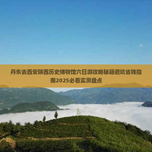 丹东去西安陕西历史博物馆六日游