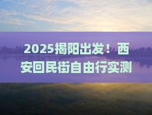 揭阳到西安回民街自由行