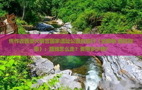 焦作去西安大明宫国家遗址公园自由行
