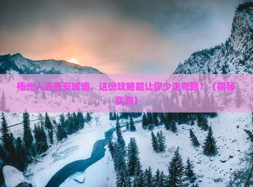 梧州去西安城墙旅行社