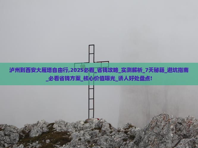 泸州到西安大雁塔自由行
