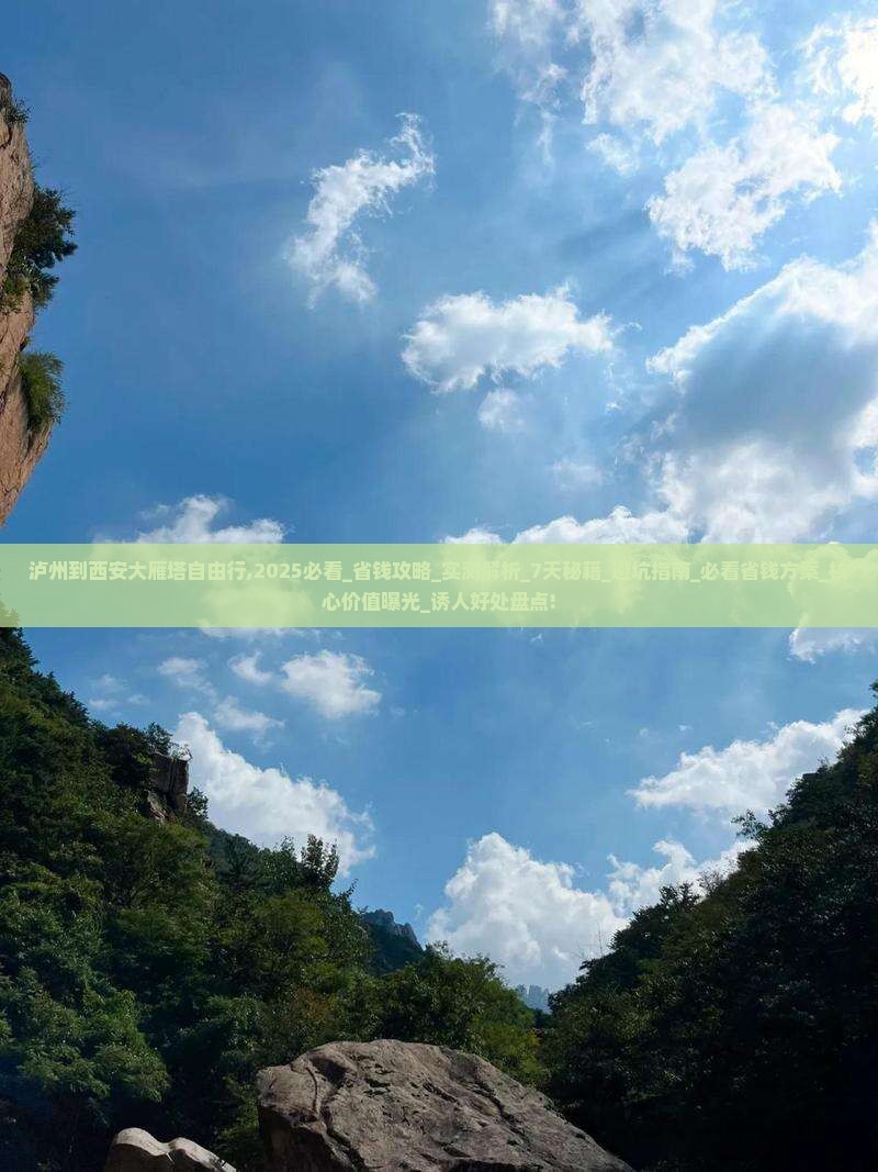 泸州到西安大雁塔自由行