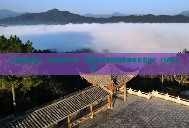 宜春去西安陕西历史博物馆五日游