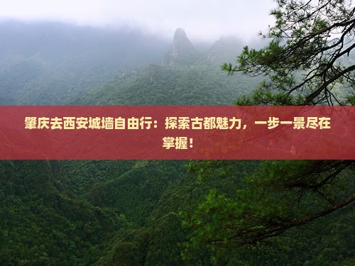 肇庆去西安城墙自由行