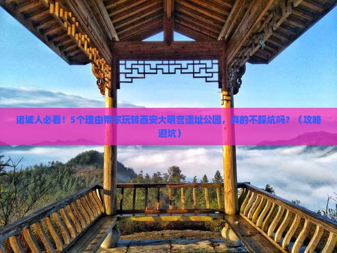 诸城去西安大明宫国家遗址公园大型旅游团