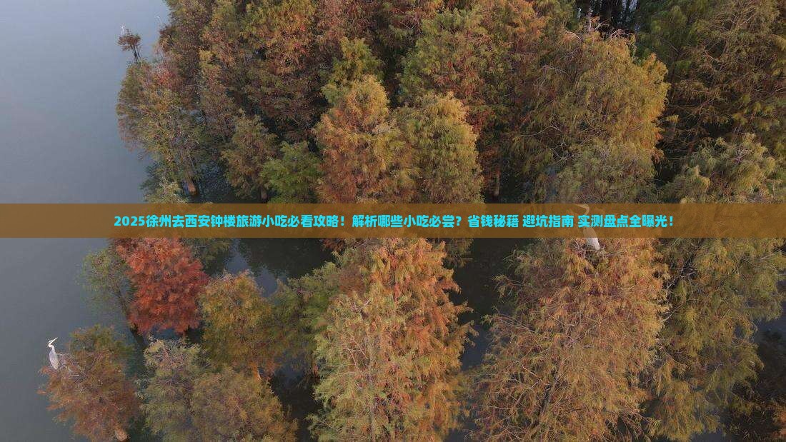 徐州去西安钟楼旅游小吃