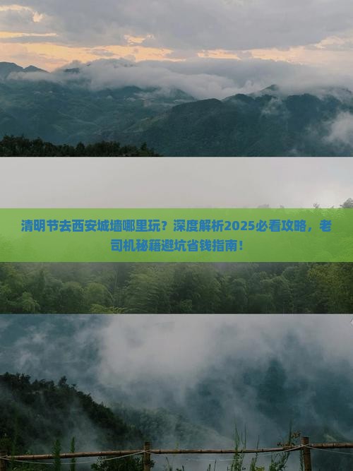 清明节去西安城墙哪里玩