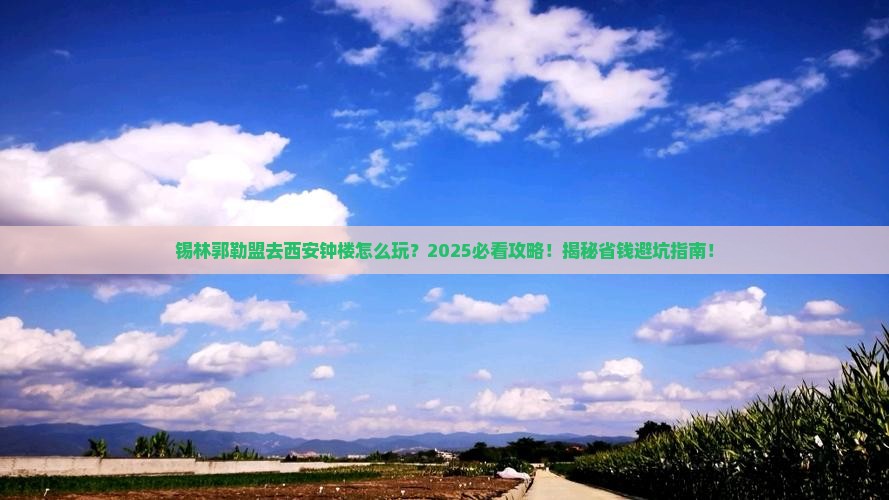 锡林郭勒盟去西安钟楼旅行社