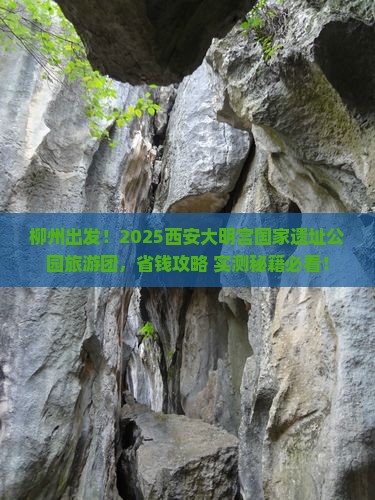 柳州到西安大明宫国家遗址公园大型旅游团