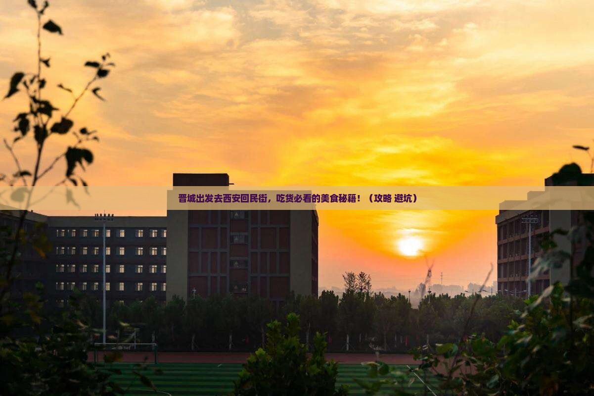 晋城去西安回民街旅游小吃