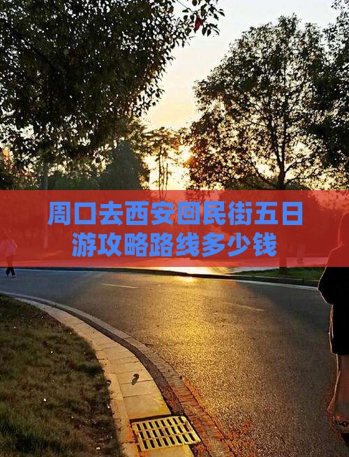 周口去西安回民街五日游