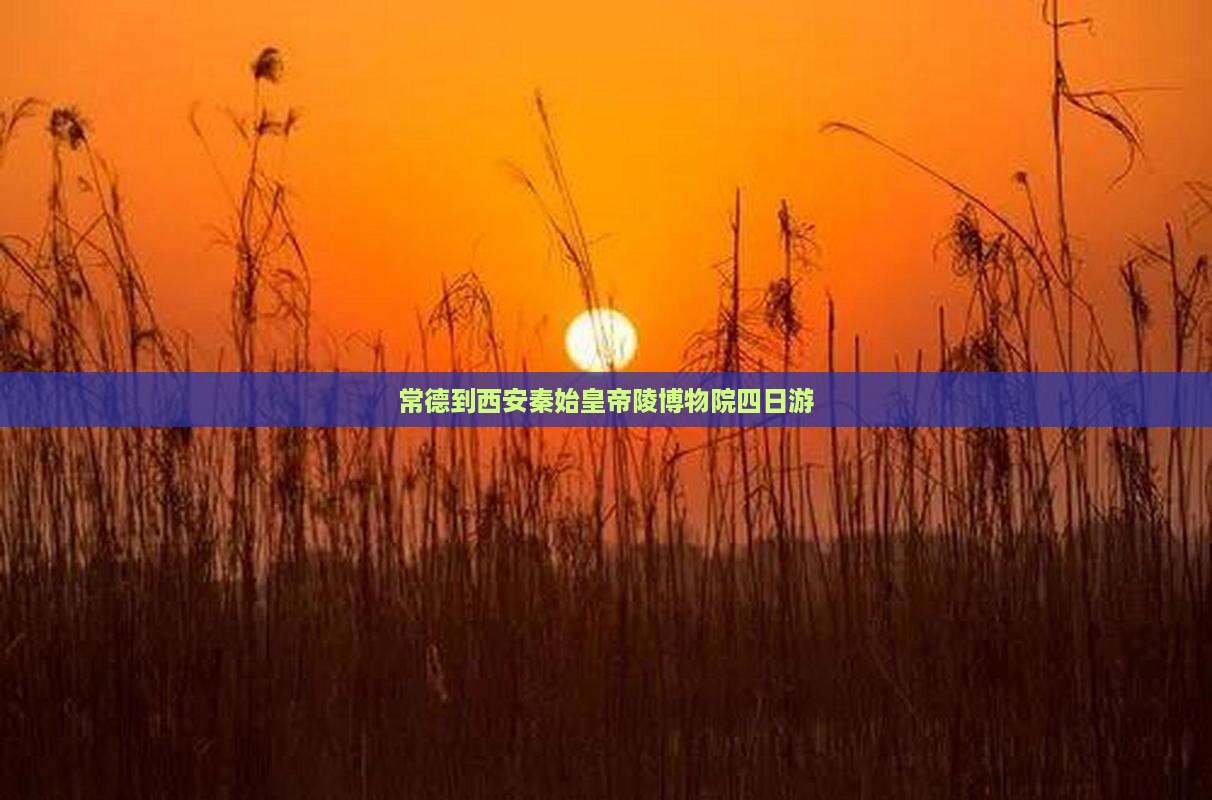 常德到西安秦始皇帝陵博物院四日游