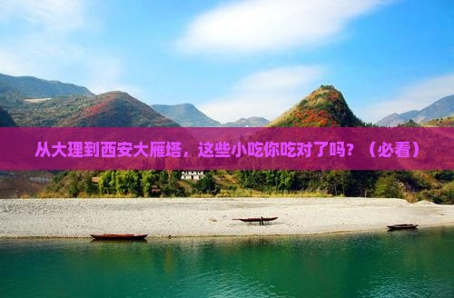 大理去西安大雁塔旅游小吃