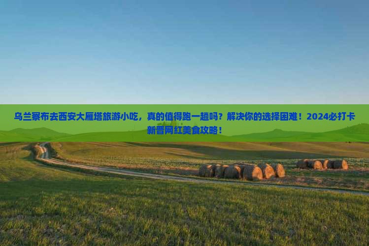乌兰察布去西安大雁塔旅游小吃