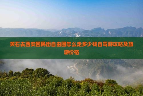 黄石去西安回民街自由团
