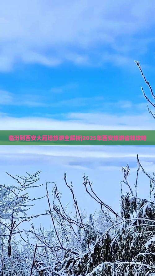 临汾到西安大雁塔旅游