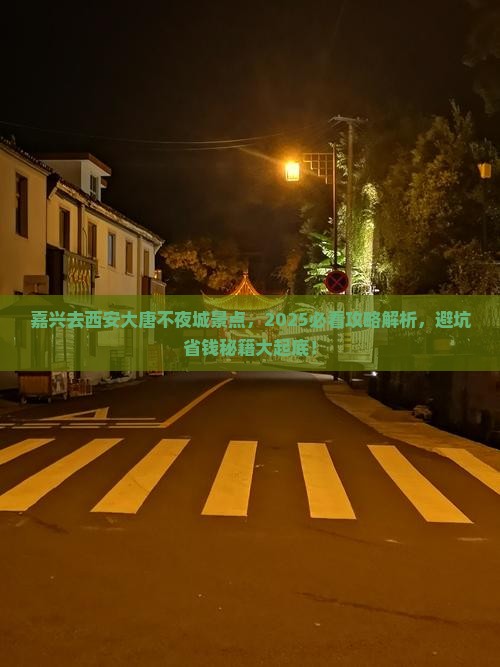 嘉兴去西安大唐不夜城景点