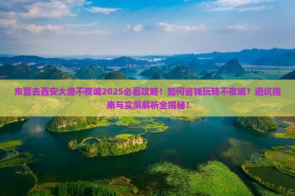 东营去西安大唐不夜城攻略