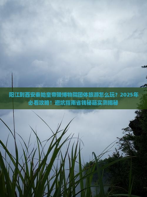 阳江到西安秦始皇帝陵博物院团体旅游