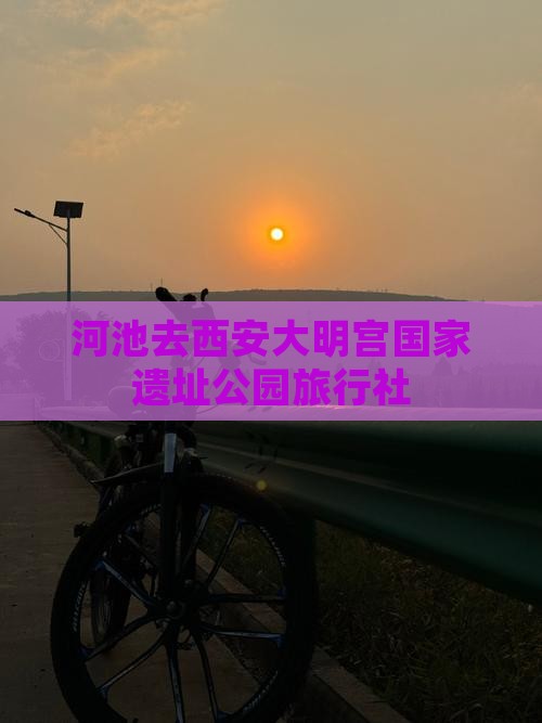 河池去西安大明宫国家遗址公园旅行社