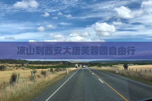 凉山到西安大唐芙蓉园自由行
