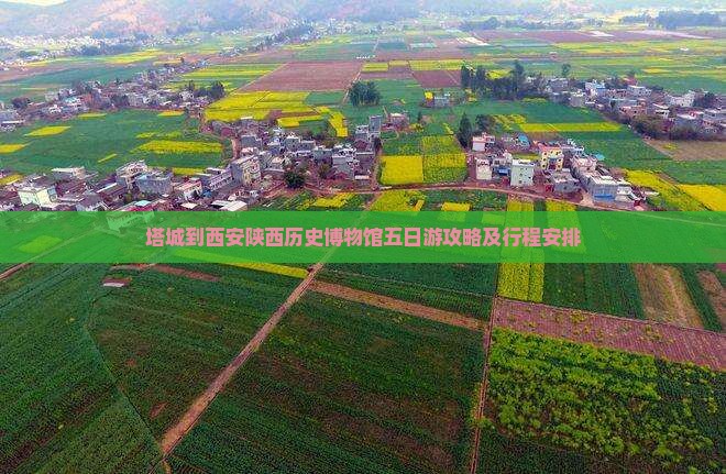 塔城到西安陕西历史博物馆五日游