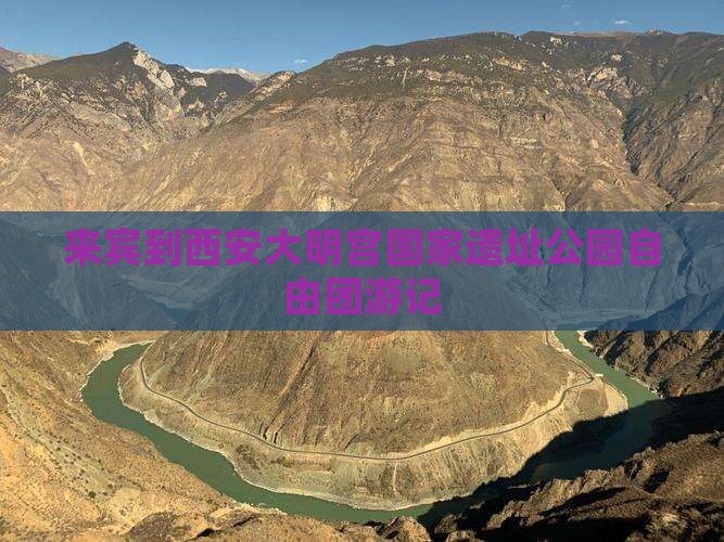 来宾到西安大明宫国家遗址公园自由团