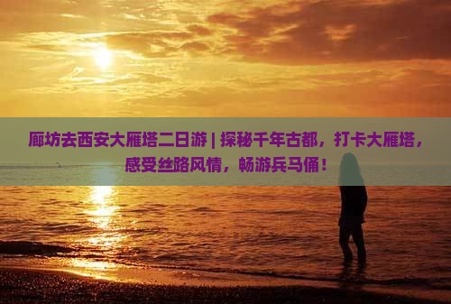 廊坊去西安大雁塔二日游